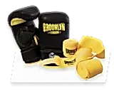 Gloves and hand wraps for free!